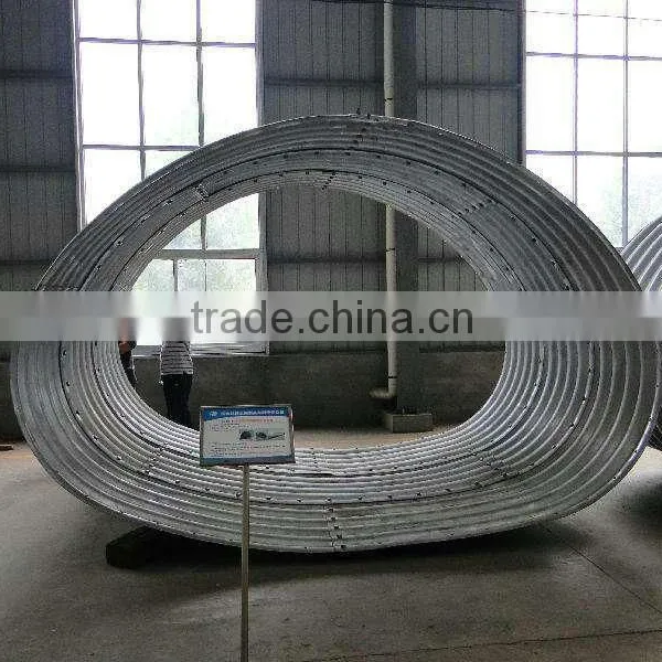 China Supplier Galvanized Corrugated Steel Culvert Pipe photo-4
