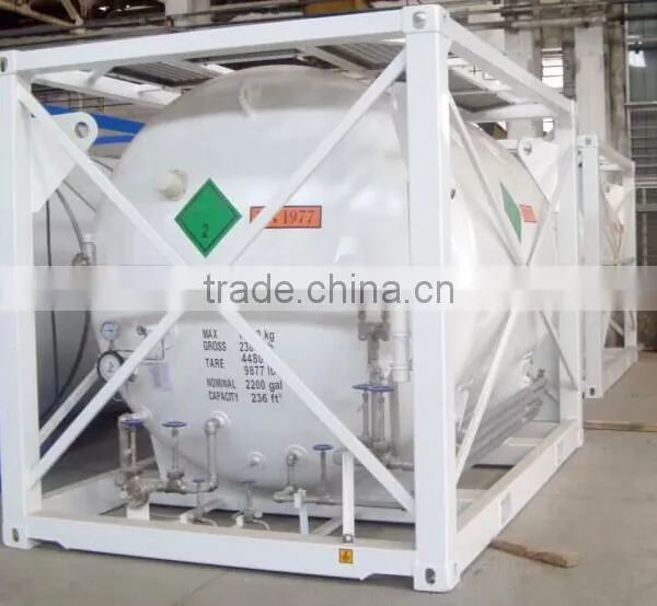 ASME TPED DOT Approval 10ft Cryogenic Offshore Container for Liquid Gases photo-2