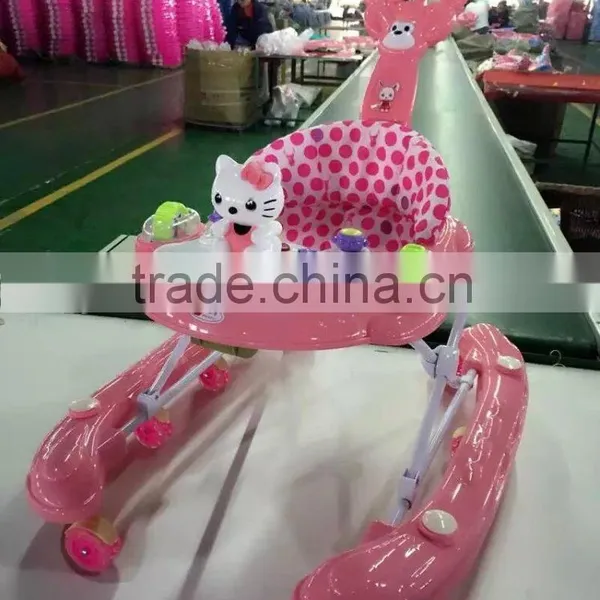 Rotating Wheel Babi Walker/ Plastic New Model Baby Walker/round Baby Walker photo-2