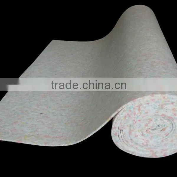 Polypropylene Gel pu Foam Backing Carpet Underlay Cleaning Dry