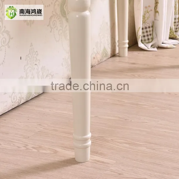 Modern White Wood MDF Panel Simple Vanity Korean Furniture Dressing Table Quality Choice photo-5
