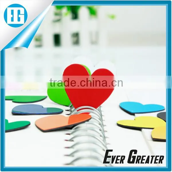 Colorful Blank Refrigerator Magnet,wholesale Blank Heart Shaped Fridge Magnets Custom photo-2