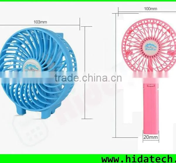 Shenzhen 2200Mah Mini Rechargeable Handy Fan Portable Fan Quality Choice photo-6