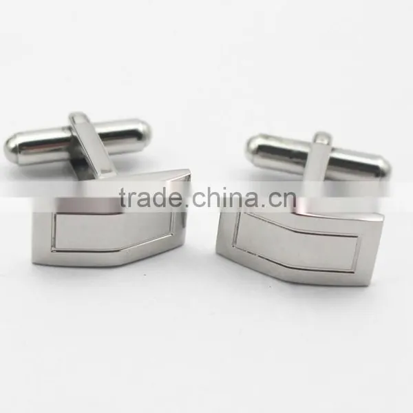 Factory Bulk Sale 316L Stainless Steel Top Quality Cufflink Clasps Cufflink Base photo-3