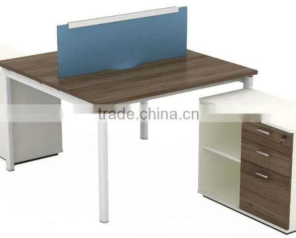 New and Fashion Design Office Desk Workstation With Privacy Screen Modular Furniture LT-W1212A photo-2