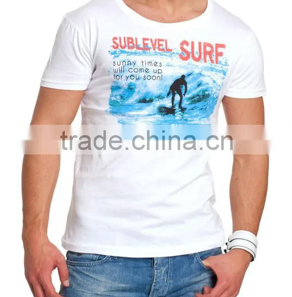 Cotton T-shirt With Print Professional Bangladesh Factory photo-3