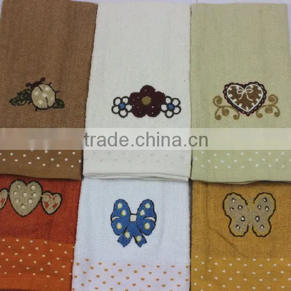 Promotional Items China Cotton Terry Applique Kitchen Towels photo-3