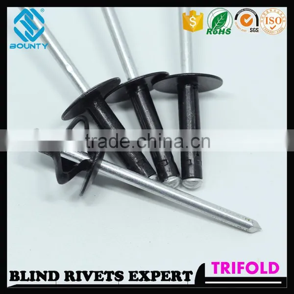 HIGH QUALITY FACTORY ALUMINUM TRI-FOLD RIVETS FOR GLASS CURTAIN WALL photo-3