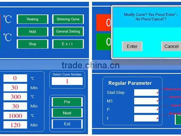 Touch Screen Dental Zirconi Sintering Furnace Made in China photo-2