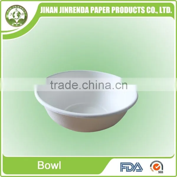 Disposable Sugarcane 350ML Soup Bowl photo-3