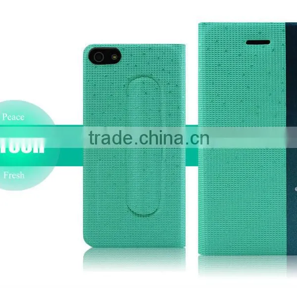 PU Mobile Leather Case Flip Case With Card Slots Inside for IPhone 6 photo-3