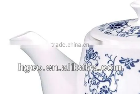 Classic Underglaze Blue Ceramic Electric Kettle photo-3