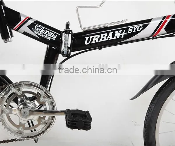 20 Size Cheap Steel Folding Bike With Suspension 20 Pocket Bike photo-3
