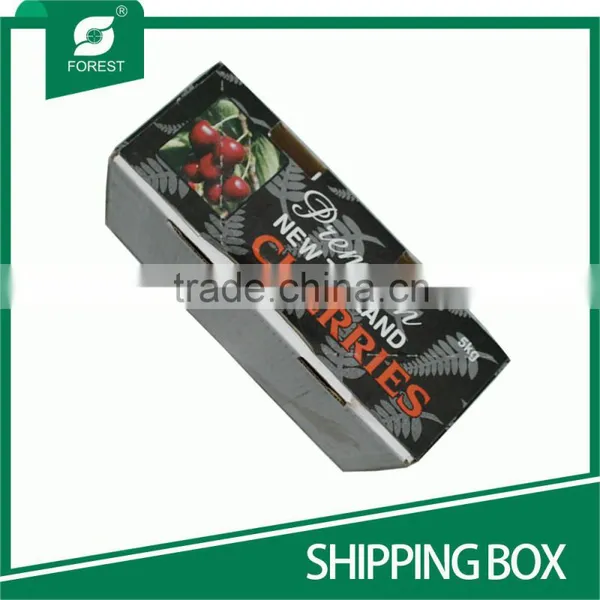 WAX-COATED CORRUGATED SHIPPING BOX FOR MOVING FRESH VEGETABLE AND FRUITS photo-3