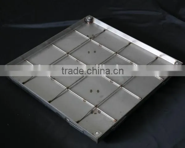 Stainless Stee Manhole Cover Recessed Cover Hot Sale -B4 Size 300*300--1000*1000mm