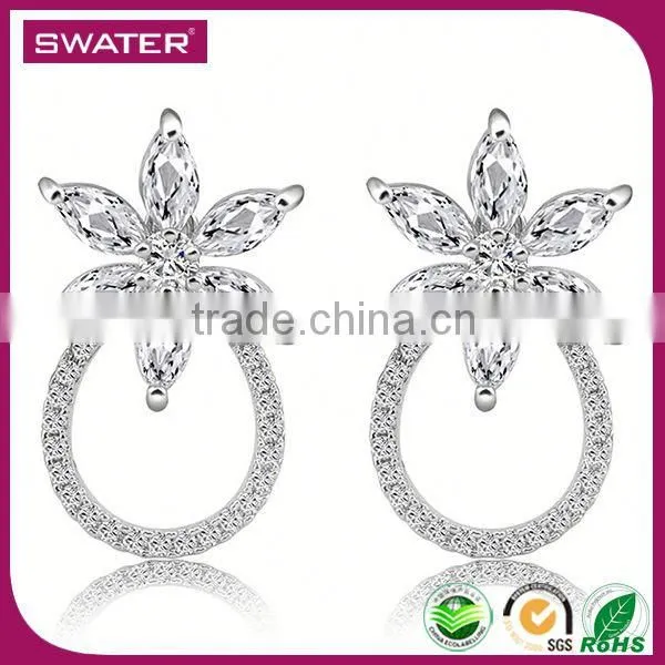 Wholesale Silver Cubic Zirconia Jewelry Set photo-2