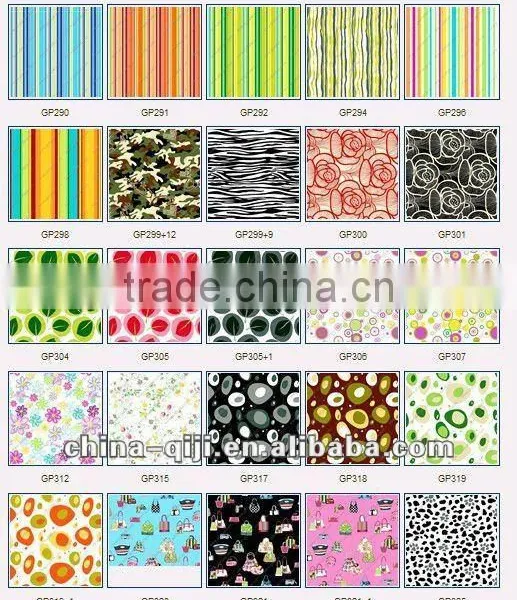 65% Polyester 35% Cotton Printed Canvas Pattern