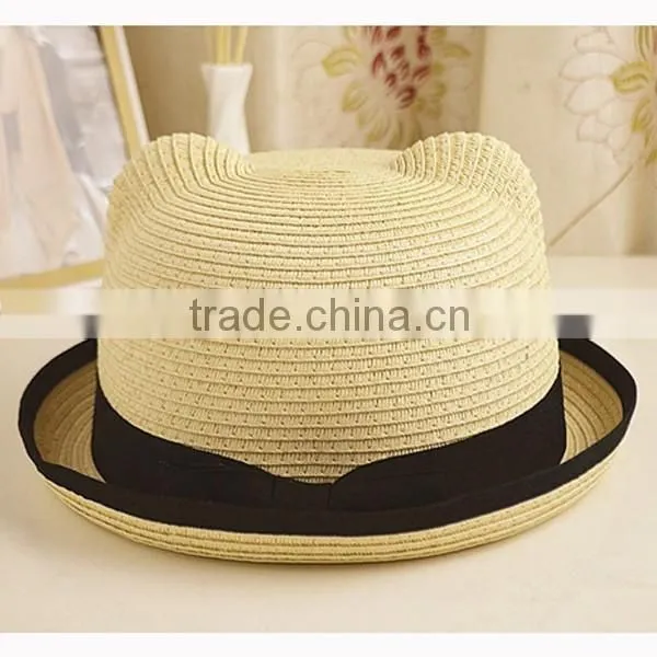 High Quality Custom Cheap Fashion Natural Straw Hats Made In China photo-3