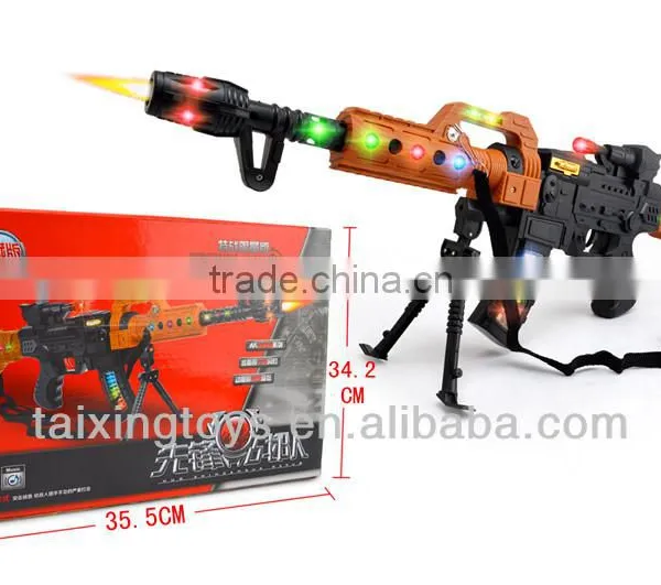 2015 Best Sell kids Electric Rapid Fire Machine Gun With Sounds and Light