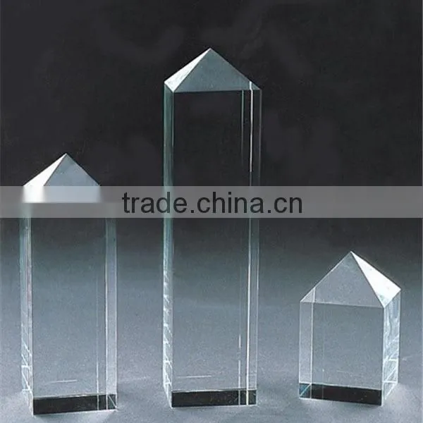 New Arrival Pretty Design Blank Optical Glass Block photo-5