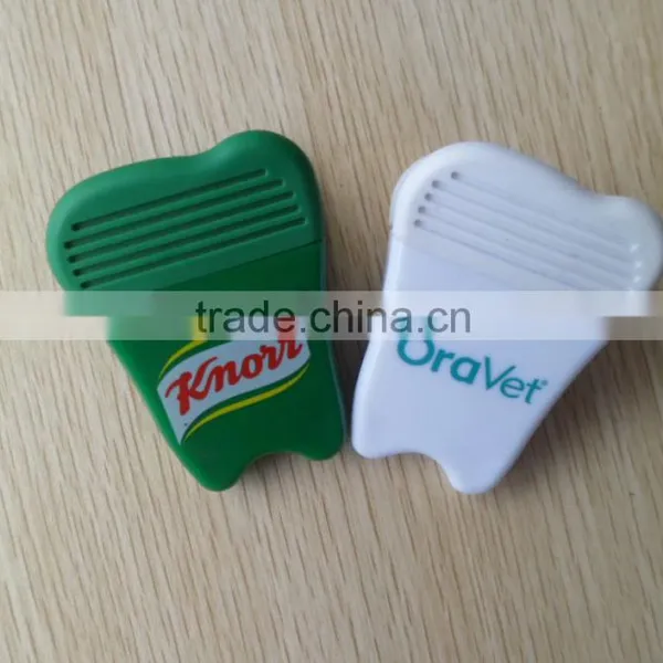 Plastic Teeth Shape Magnetic Clip, Plastic Power Clip, Promotional Magnetic Power Clip, PTMC036 photo-2