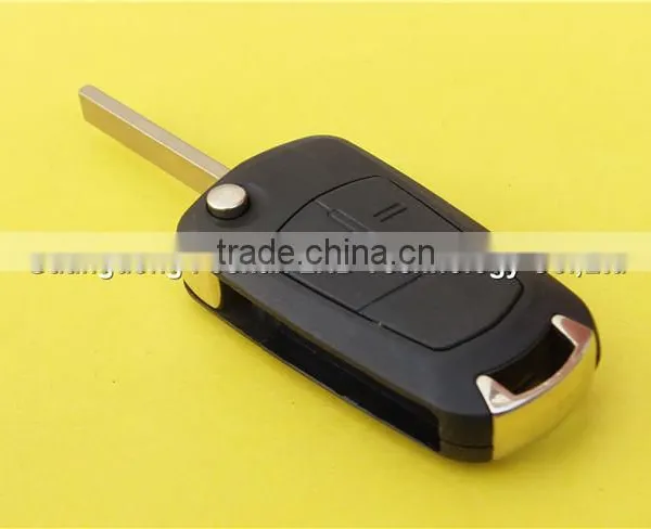 Best Selling Opel Vectra 2 Buttons HU100 Blade Flip Key Blank Replacement Blank Key photo-4