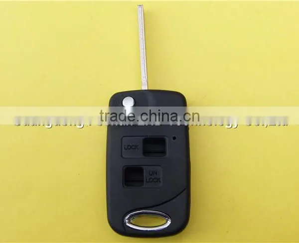 Conversion Flip Remote Key Fob Case Cover for LEXUS 2 Button Car Key Shell photo-2