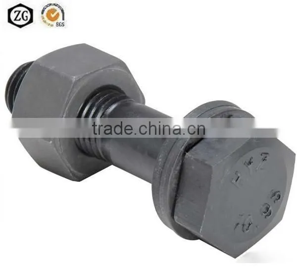 Hex Bolt Steel Structure Black Oxide 10.9grade photo-3