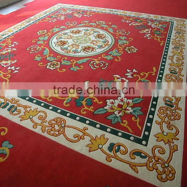 Handmade Banquet Wool Red Rugs and Carpets photo-4