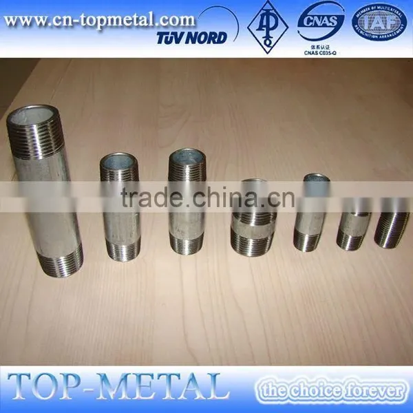 Stainless Steel Sch40 Male Npt Full Thread Nipple photo-2