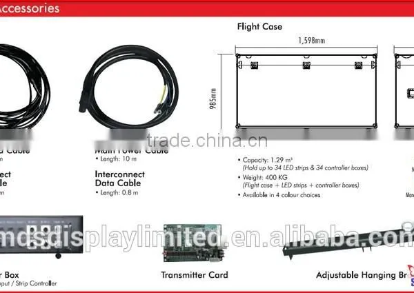 Flexible Led Display, Outdoor/Indoor Soft Curtain,9.375mm Smd, Ultra Slim, High Refresh photo-5