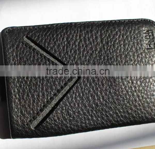 High End Leather Card Holder Hot Sale Leather Card Holder Smart Leather Card Holder With Custom Logo photo-3