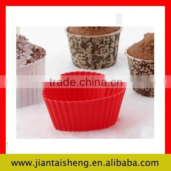 Food Grade Custom Silicone Bake Mold With Heart Design