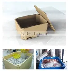 NEW SUPER COOLER FOR FISH AND FOOD PROCESSING 460L TURNOVER BOX photo-2