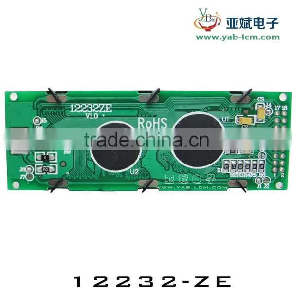 YB12232ZE Liquid Crystal Lattice Screen, Graphic Dot Matrix Screen, Graphic Dot Matrix LCD Factory photo-3