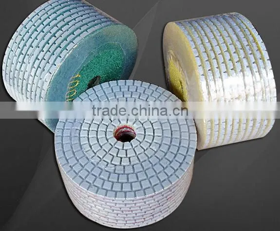 Angle Grinder Polishing Pads /flexible Wet Polishing Pad for Marble Granite photo-4