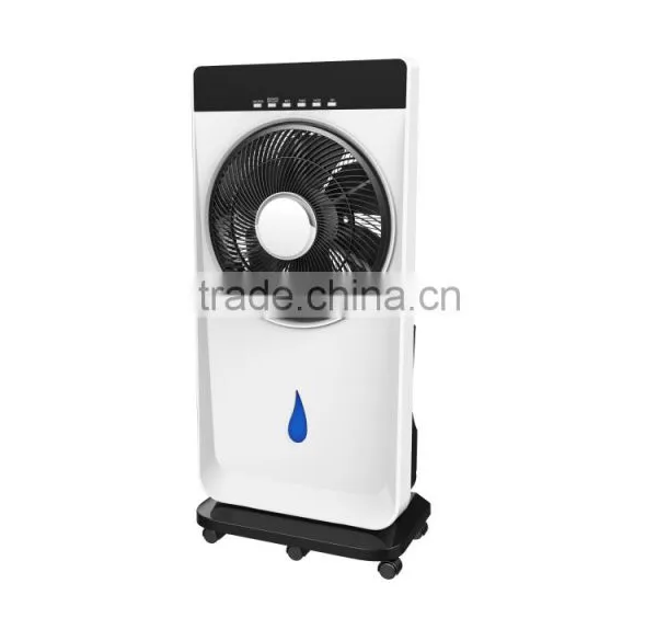 12 Inch Remote Control Evaporative Water Mist Box Fan Cooler