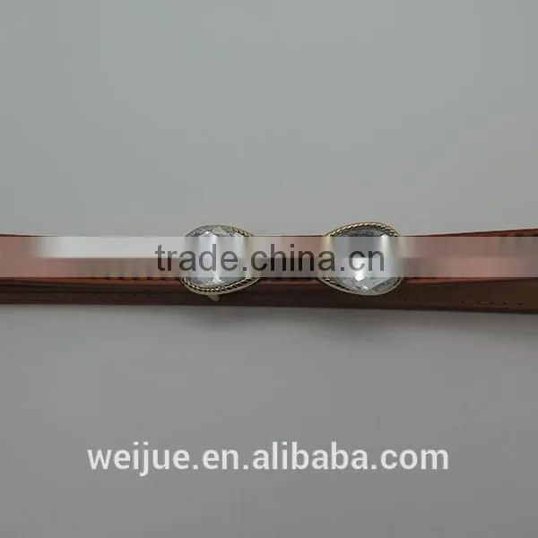 Skinny Belt With Glasses Bowknot for Women photo-2