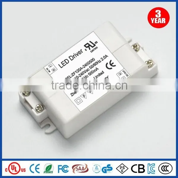 UL CE Passed LED Driver 24V 0.5A 12W For LED Strip Light With Constant Voltage photo-3