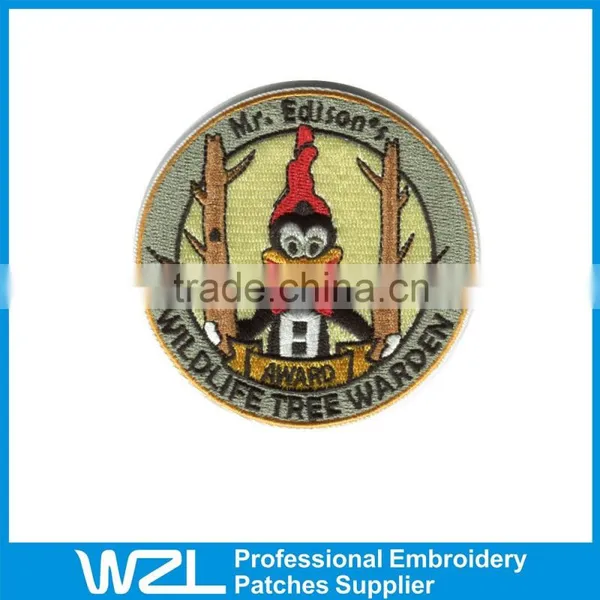 Wholesale Embroidered Patches Woven Patch Badge photo-3