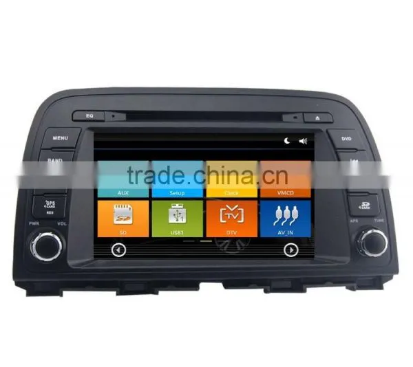Car Dvd Gps Navigation Touch Screen Player for MAZDA CX5 With Rear View Camera GPS BT Radio RDS photo-3