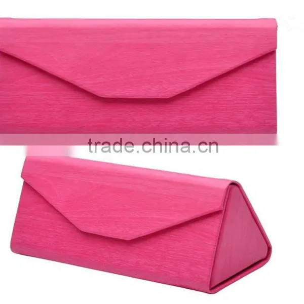 PU Triangle Handmade Optical Case, Eyewear Carring Case Quality Choice photo-5