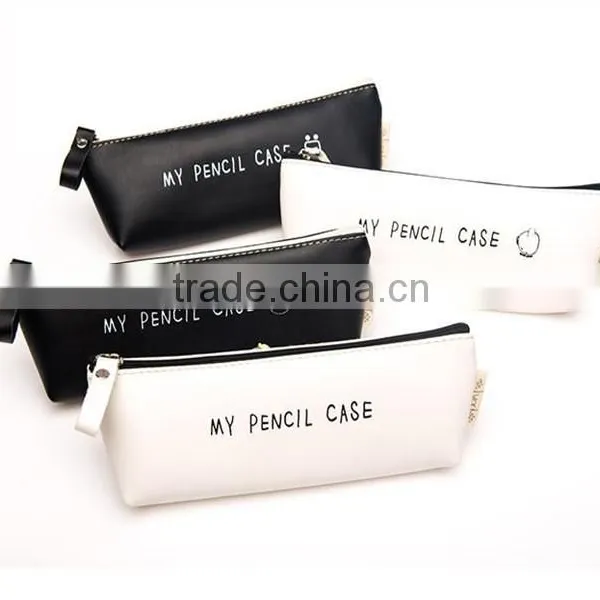 High Quality Pencil Case Pouch,Leather Cosmetic Pen Pouch photo-6