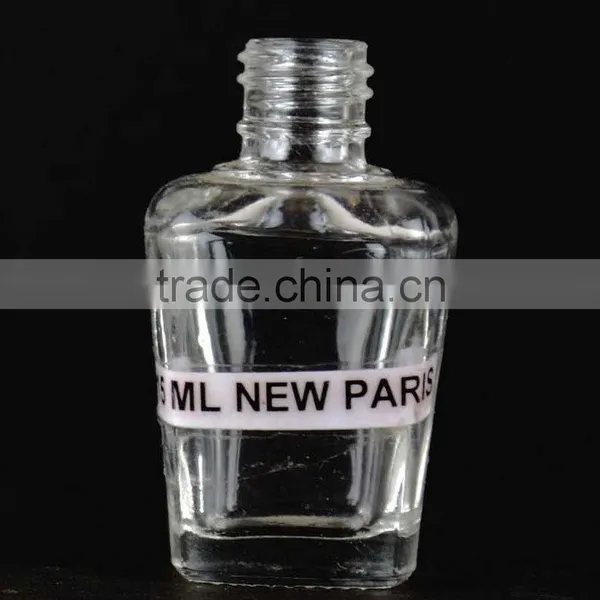 15 ML SQUARE SHAPE NAIL POLISH GLASS BOTTLE photo-2