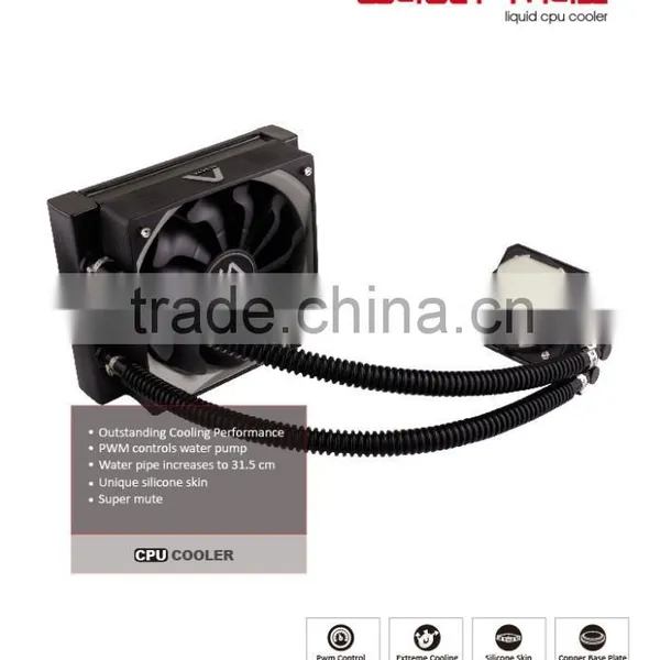 Liquid Cooler WaterMax120 as 12v Car Heater Fan Blower Fan Thermoelectric Cooler With Excellent Performance With PWM Connector photo-3