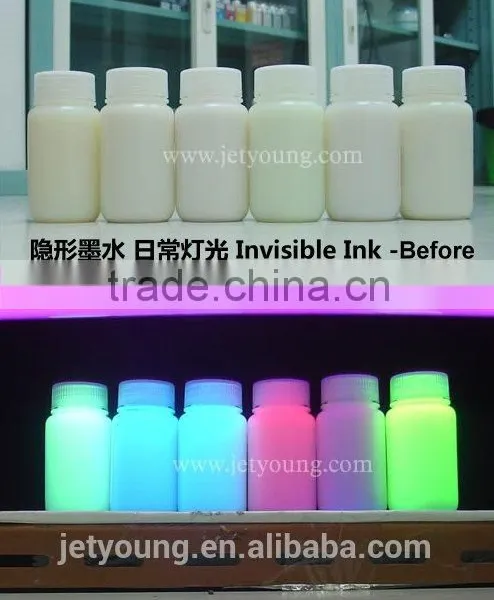 JETYOUNG Invisible Printing Ink For Inkjet Printer -Piezo Printhead