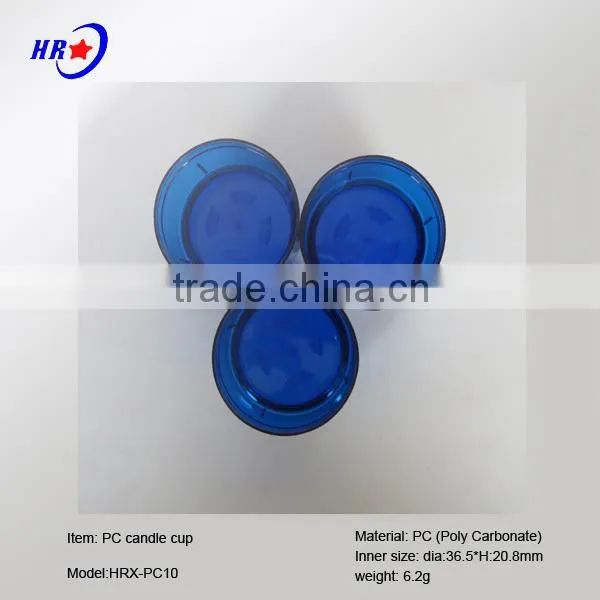 HRX-PC 10 COLOR CHRISTMAS PLASTIC TEALIGHT CANDLE CUPS photo-5
