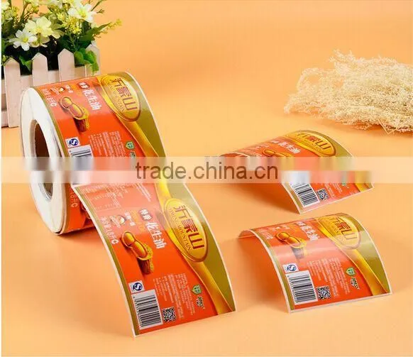 Cheap Printing Custom High Quality Freezer Food Packaging Sticker photo-2