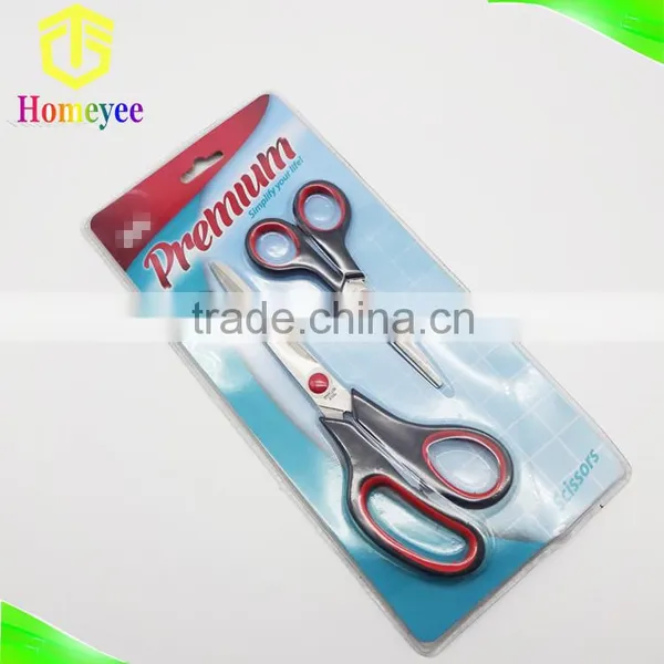 High Quality All Purpose 2 Pack Office Scissors Set With Soft Handles photo-5