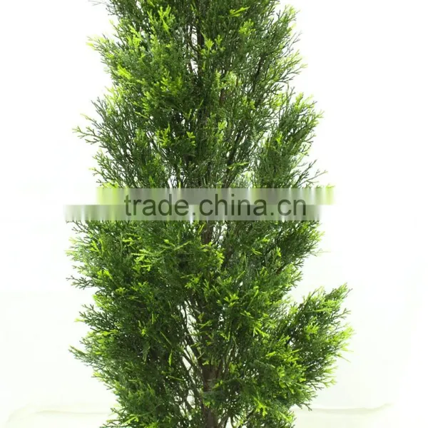 Cheap Outdoor Decorative Wholesale Leaves Branches Artificial Cypress photo-2